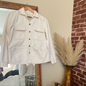 Ecru Sézane Willa Jacket- Small